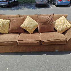 Sofa Couch With Cushions 