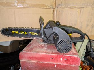 McCulloch 1.5HP Electric Pole/Chain Saw #MS1015P
