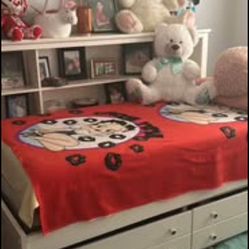 twin white storage bed with shelves