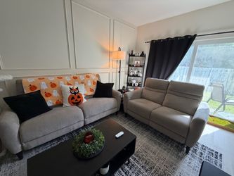 Sofa and love seat set