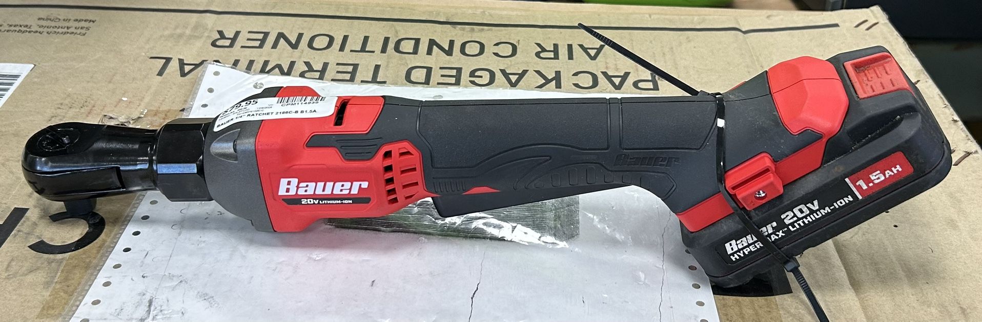 Bauer 1/4” ratchet 2186C-B ( Hablamos Espanol )