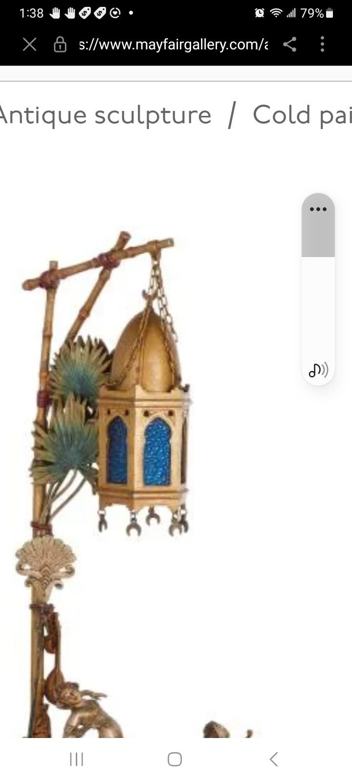 Zach Bruno Brass Statue