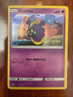 Pokemon Cosmog SM42 Sun & Moon Black Star Promo Holo 2017 MP