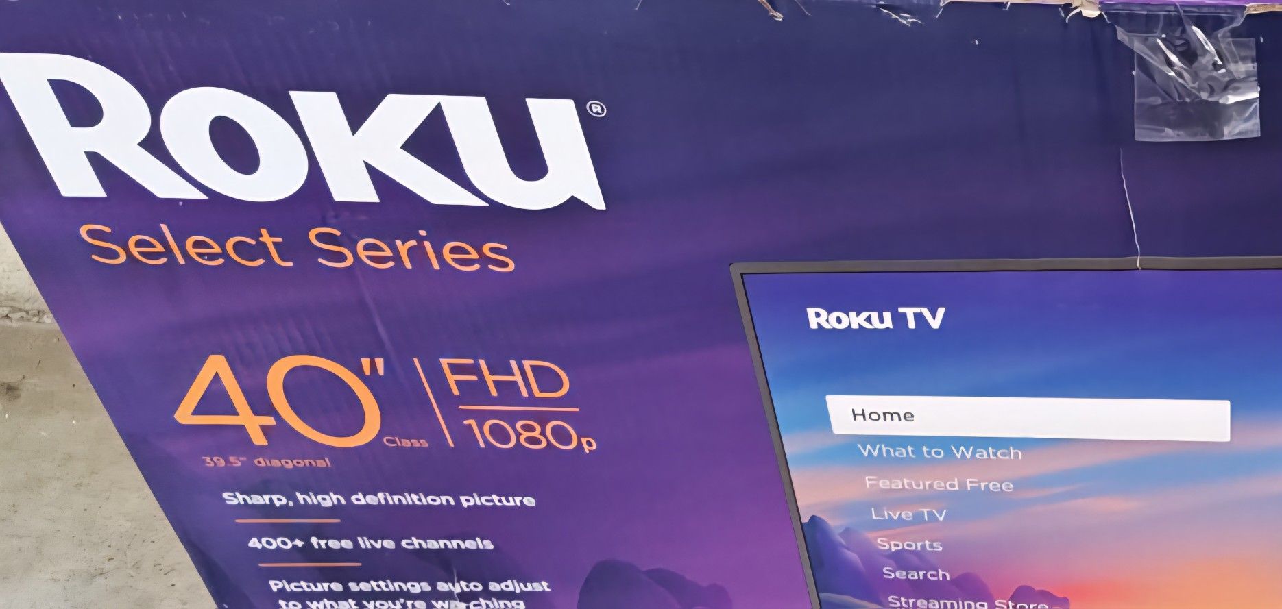 TV ROKU SMART 40"