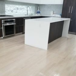 Refinish Hardwood Flooring, Handrails And Steps 