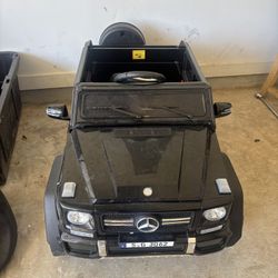 Black Mercedes Toy Car
