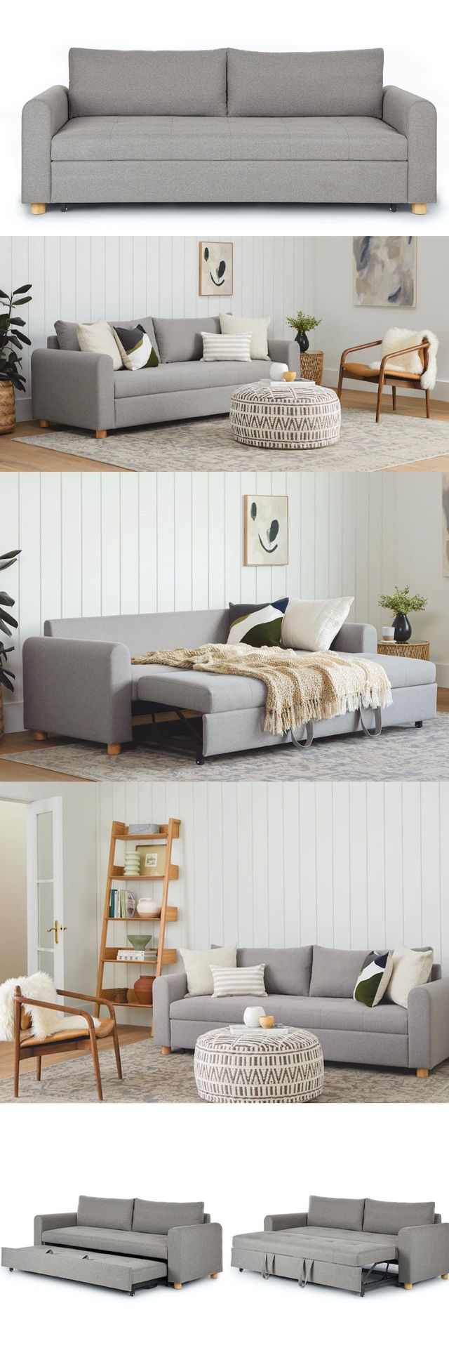 NORDBY PEP GREY SOFA BED / COUCH for Sale in Melrose Park, IL OfferUp