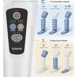 Air Compression Leg Massager $40