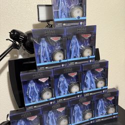 Hasbro Star Wars Black Series Holocomm Collection The Acolyte Mae (Assassin) Figure Lot of 10