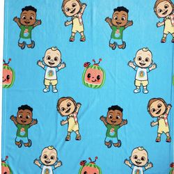 3 Brand new cocomelon small blankets