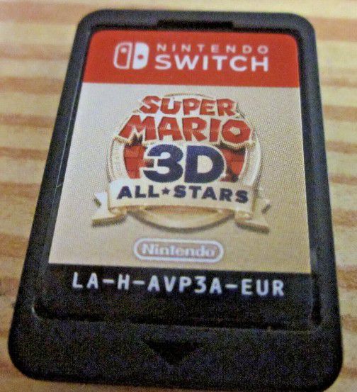 Super Mario 3D All-stars All Stars Nintendo Switch Game