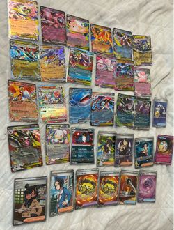 Pokemon EX, trainer, item full art bundle 32 card lot chaos rising, pitch black, ascended heroes
