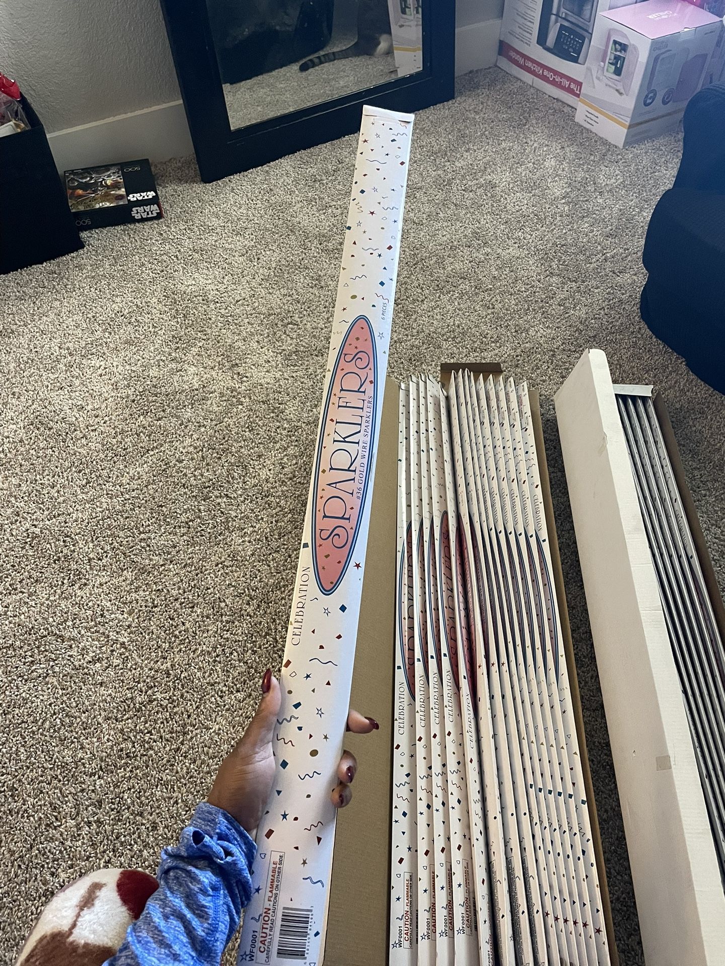 36 inch Wedding Sparklers - Gold