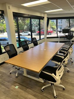 Conference Table w/chairs (Uplift brand)