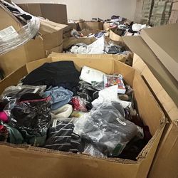 $750 PER BOX NEW BULK MIXED CLOTHES 1934 W PEORIA