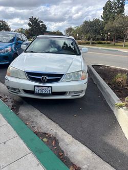 Acura TL White Sedan