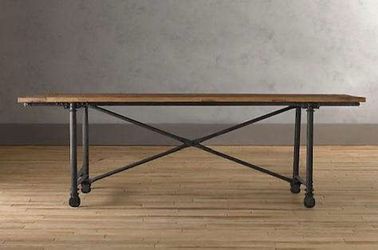 Rectangular Dining Table + 8 chairs - Restoration Hardware