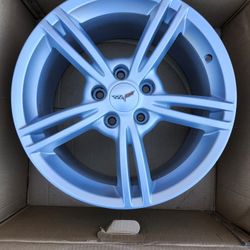 Rear Chevrolet Silver Corvette OEM Wheel 19” 2008-2010 Rim Factory 5343 Each