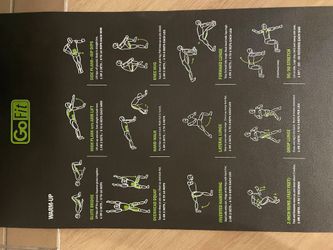Workout Infographic Yoga Mat