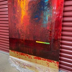 James Jenson Red Deph Painting
