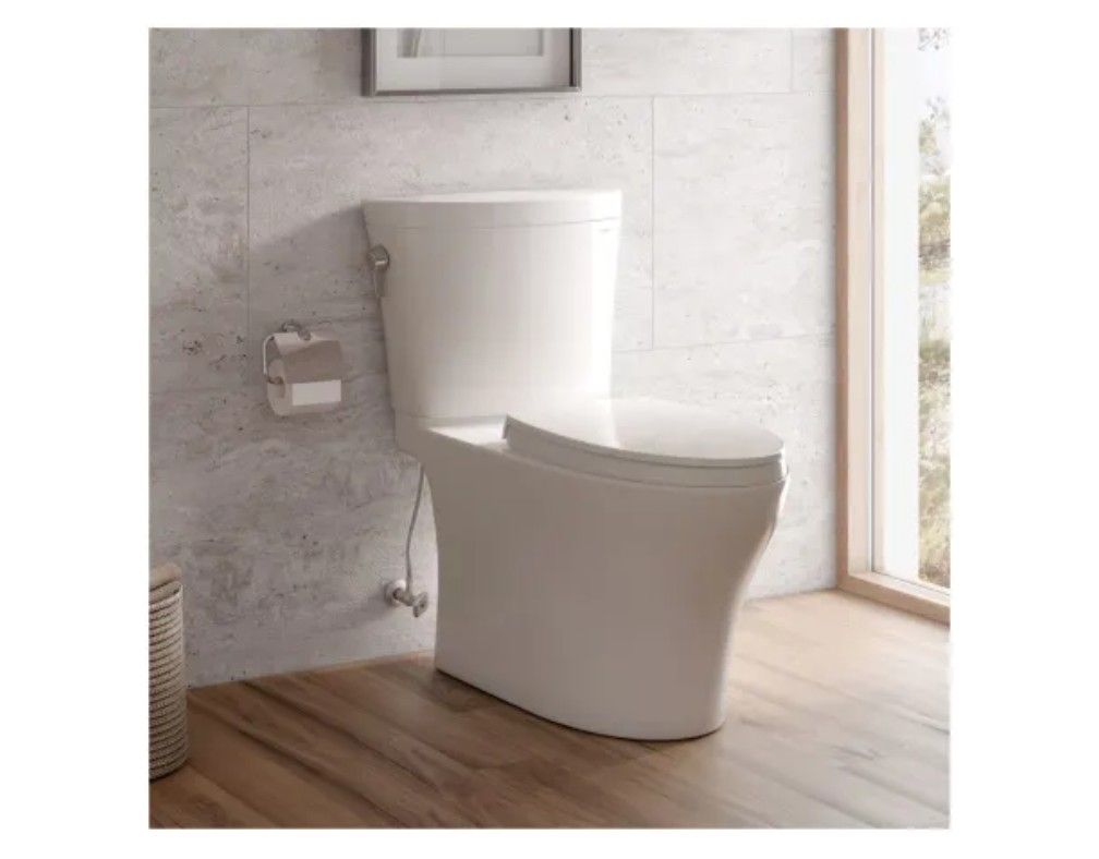 TOTO
Aquia IV 0.9 / 1.28 GPF Dual Flush Two Piece Elongated Chair Height Toilet with Left Hand Lever