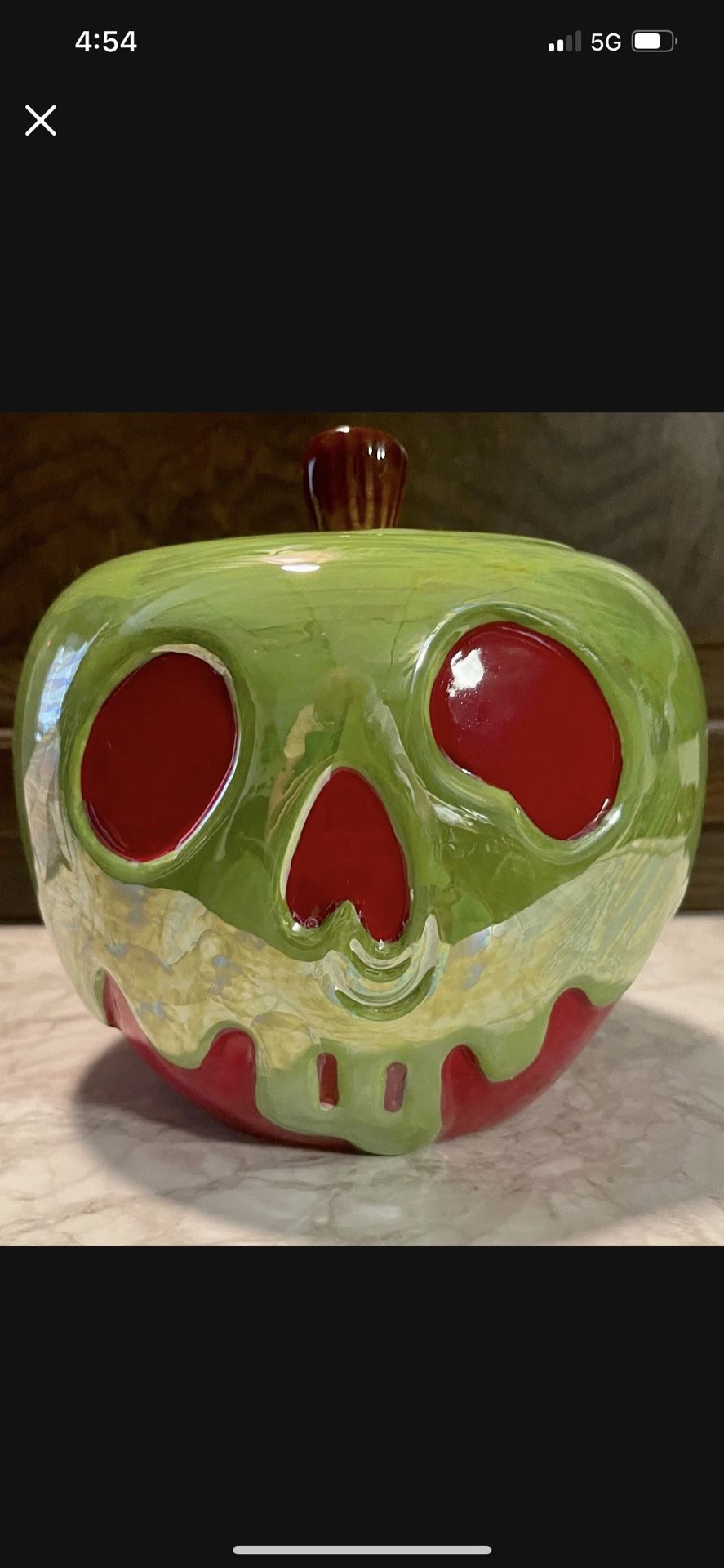 Disney Villains Snow White Cookie Jar