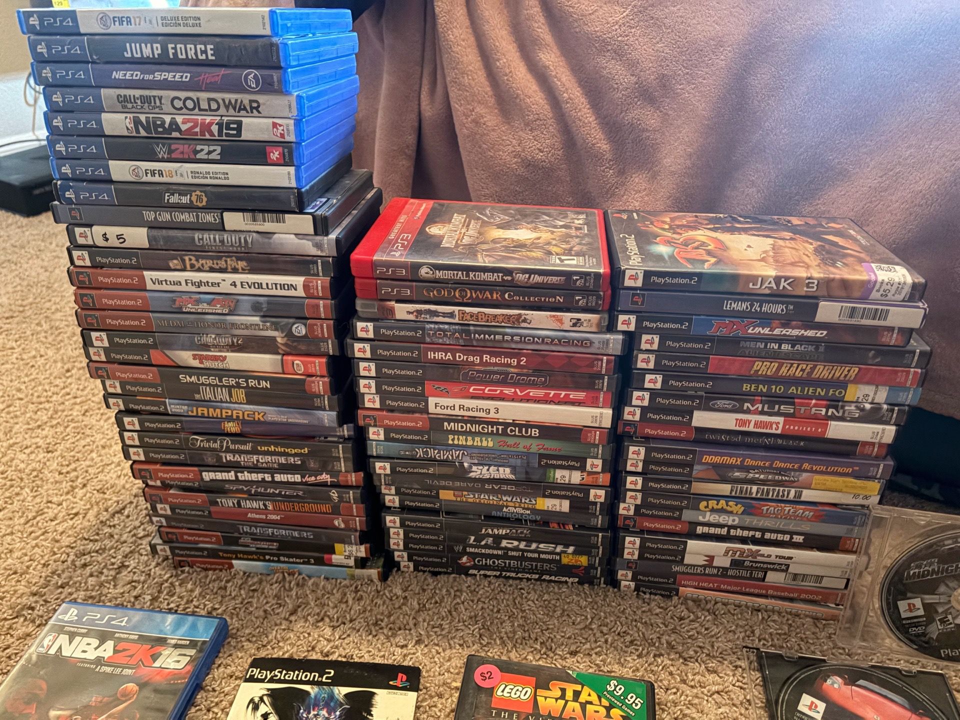 PlayStation games not a lot