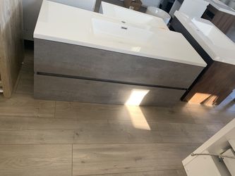 48” wall mount vanity