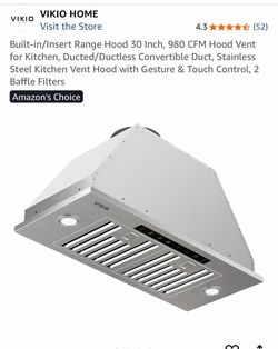 Kitchen range hood a - brand new