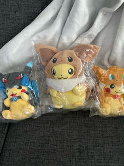 Pokémon plush plushes