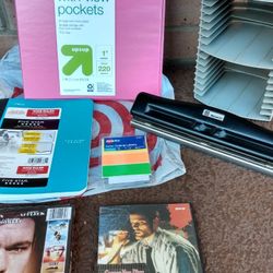 BRAND NEW - SCHOOL SUPPLIES ETC.  ALL FOR  $5.
