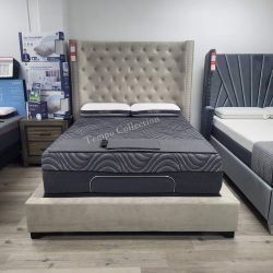 Bed Frame Bedroom Queen Bed