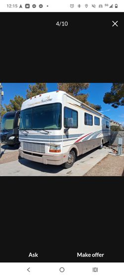 02 Ford Fleetwood bounder runs great 74k miles must sale