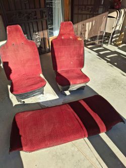 Vw bug complete use seats set firm