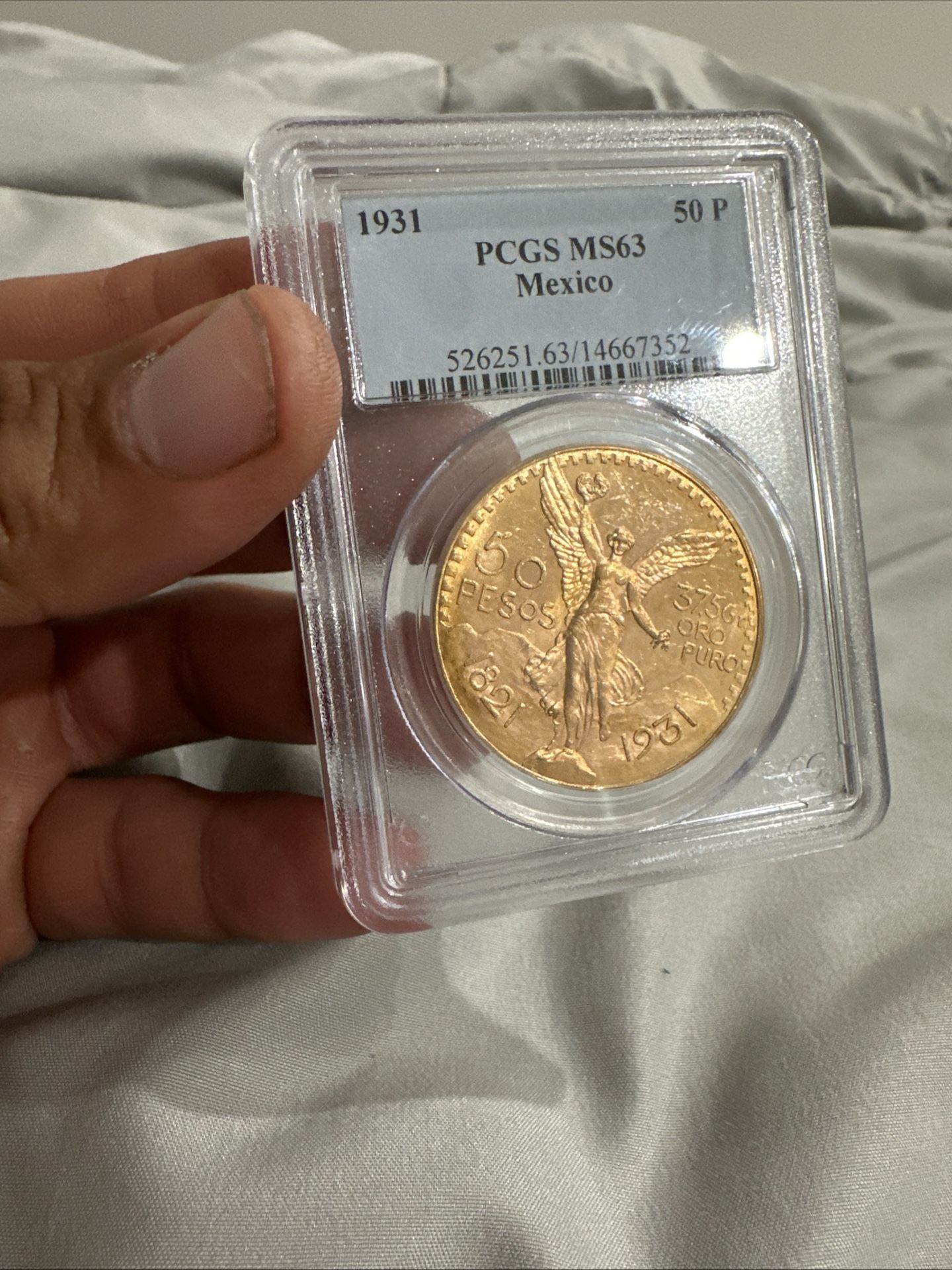 1931 Original Centenario 22kt Gold 