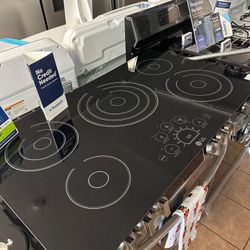 LG 36” Electric Cooktop Black 5 Burner 