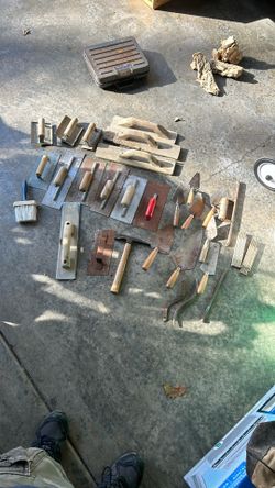 Concrete Tool Lot Marshalltown Bronze Goldblatts LQQK