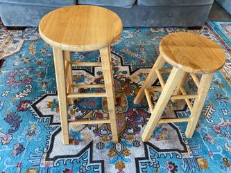 Wooden stools