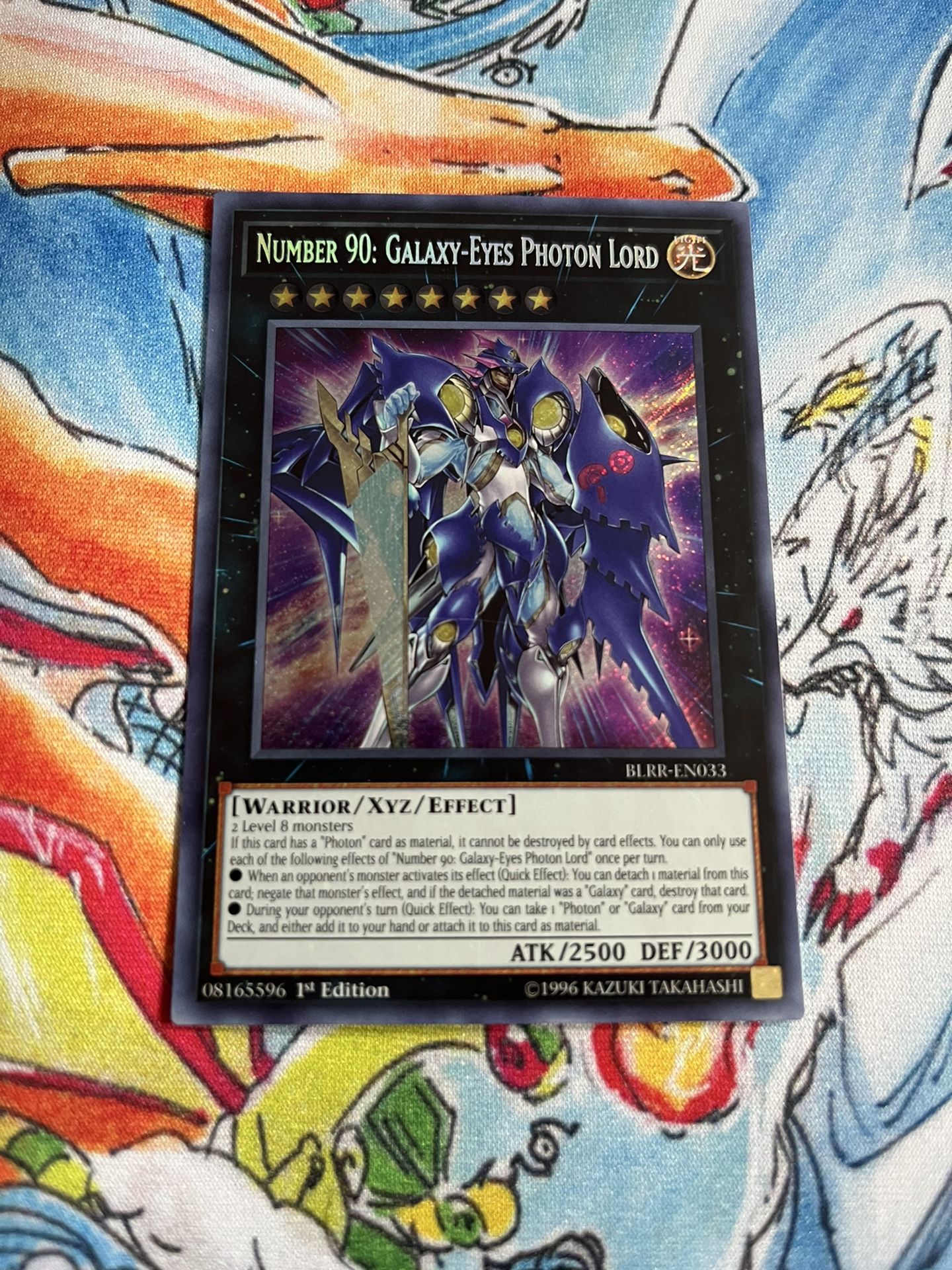 Yugioh Number:90 Galaxy-Eyes high quality Photon Lord 1st edition