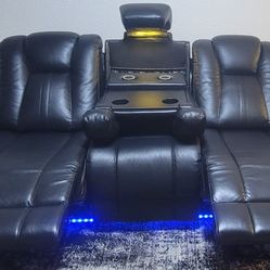 Theater  Sofa Leather 