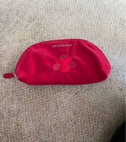 New Viktor & Rolf Velvet Cosmetic Makeup Toiletry Travel Bag