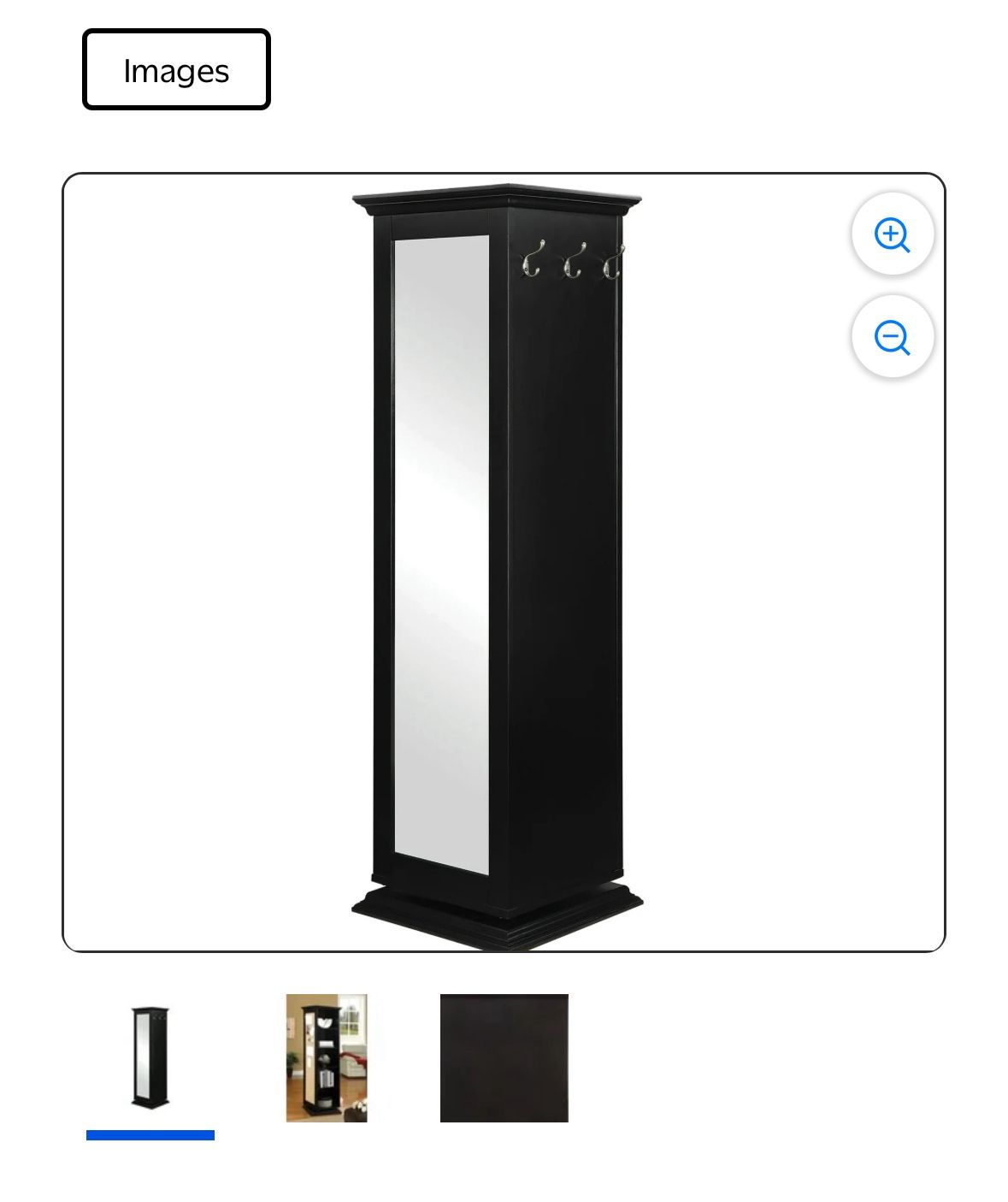 Swivel Cabinet With Mirror And Cork 