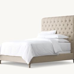 Restoration Hardware Chesrfield Bed