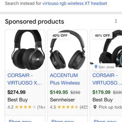 Virtuoso Wireless RGB Headset