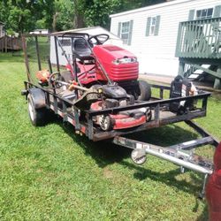 Landscaping Trailer & Equipment For UPCOMING SEASON 