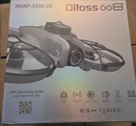 Qiloss 008 Camera Drone with 4.3 inch Screen Remote NEW