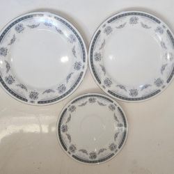 Beautiful 3 plates 7.5" & 6
