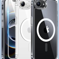 Case for iPhone 16e Case Clear: Magnetic Phone Cases 