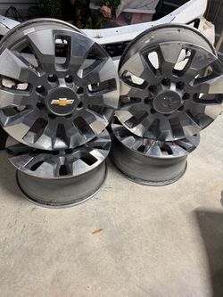 Chevy 2500 hd rims