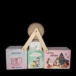 5 Piece Cat Holiday Gift Set